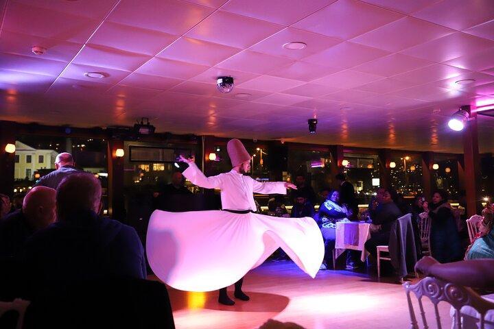 Bosphorus Dinner Cruise in Istanbul with Turkish Night Show