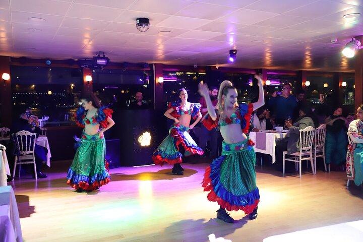 Bosphorus Dinner Cruise in Istanbul with Turkish Night Show