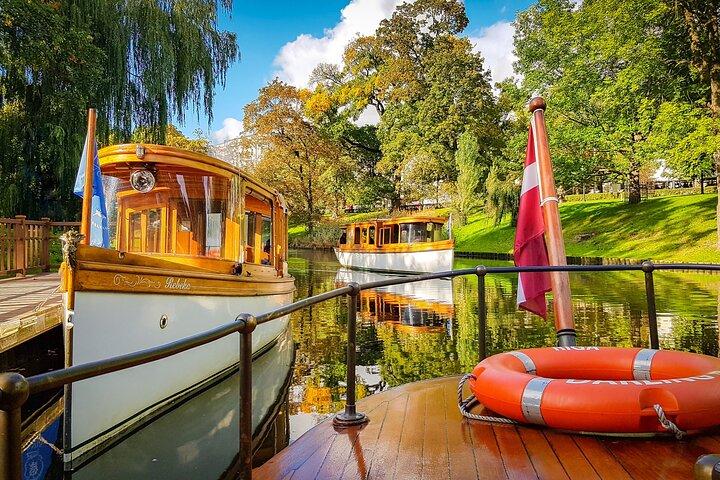 Riga City Canal & Daugava River Premium Boat Tour with Audioguide