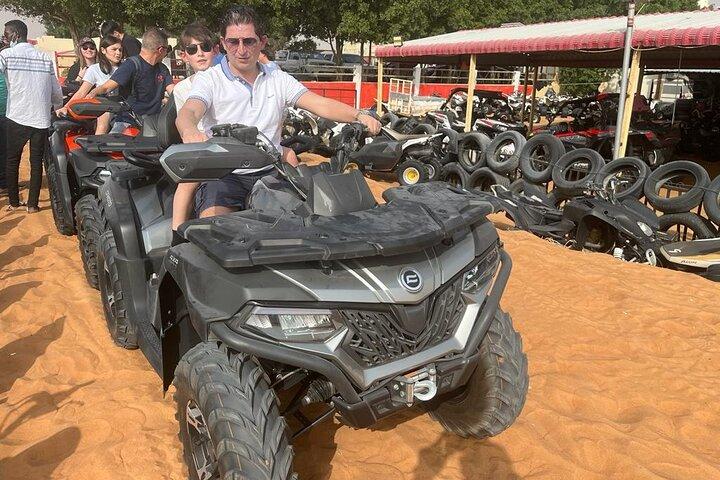Dubai Desert Safari Sharing with Quad, Shows, Camel and Dinner