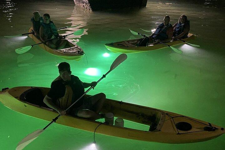 Sharkey's Glass Bottom Fish Feeding LED Night Tour in Clearwater
