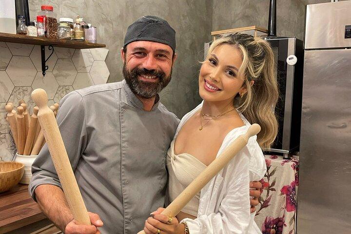 Private Super Fun Pasta and Gelato Making Near the Vatican