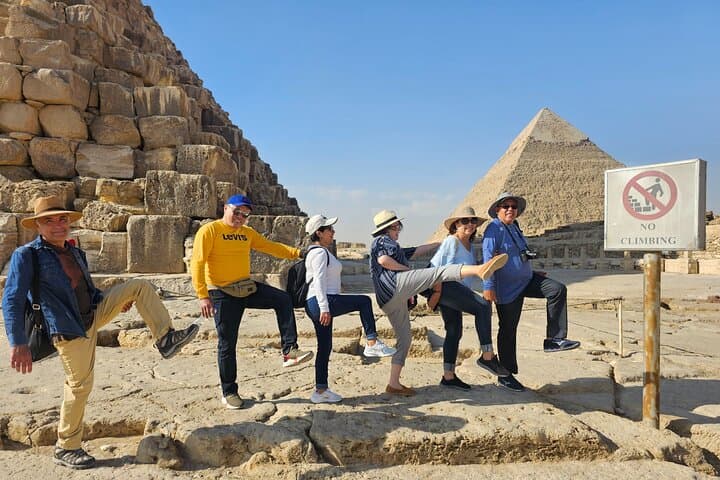 All-in-One Giza Tour, inside Pyramid, sphinx, Camel ride & lunch