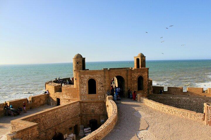 day trip to Essaouira from Agadir white tour guide