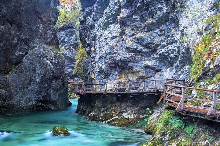 From Bled: Self-Guided E-Bike Tour to Vintgar Gorge