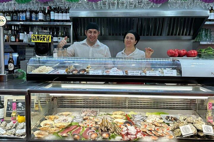 Malaga Food Walking Tour with Atarazanas Market Visit