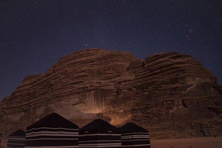 Full Day Jeep Tour and Overnight in Bedouin Camp with Meal