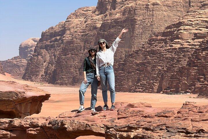Full Day Jeep Tour and Overnight in Bedouin Camp with Meal