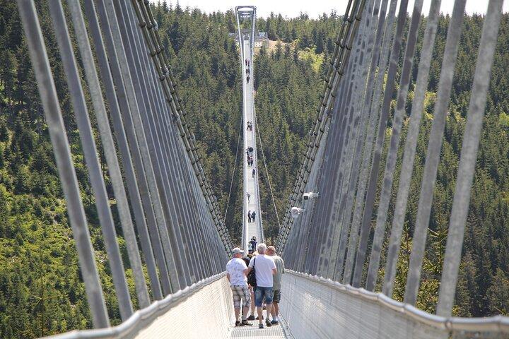 From Prague: Sky Bridge721 & The Sky Walk Tour Full-Day Epic Trip