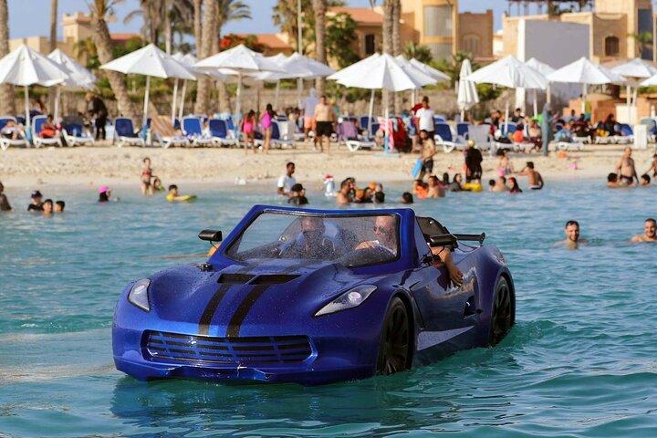 4 Pax Jet Car Ride in Dubai with Private Transfers