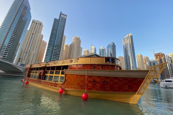 New Year Celebration on Mega Dhow Cruise in Dubai Marina