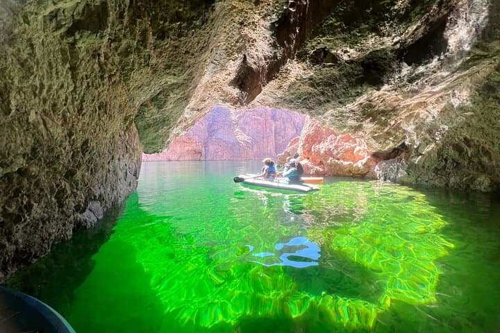Emerald Cave Kayak Tour with Wildlife, Swim and Shuttle Option