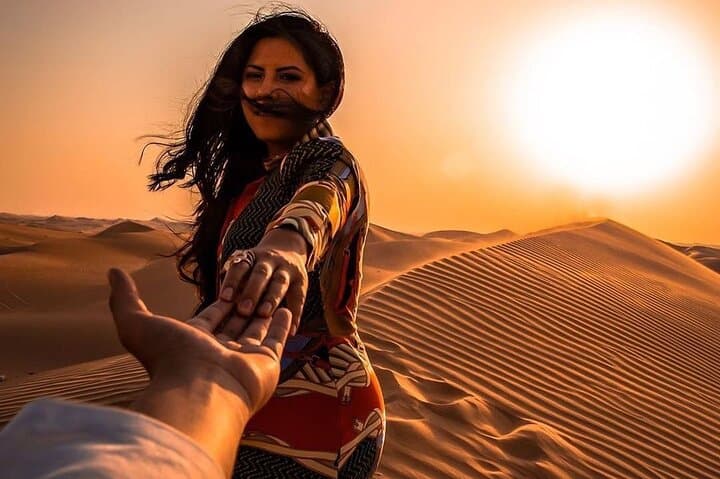 Dubai Private Morning Desert Safari with Camel Ride