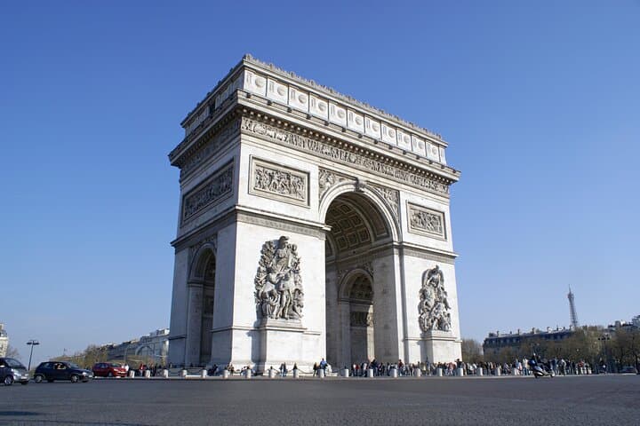 Arc de Triomphe, Hop-On Hop-Off Bus and Optional River Cruise