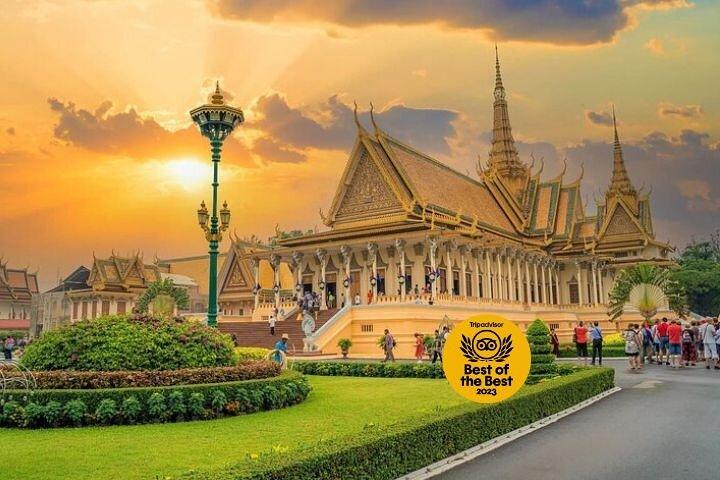 Koh Dach Silk Island and Phnom Penh Full Day Private Tour
