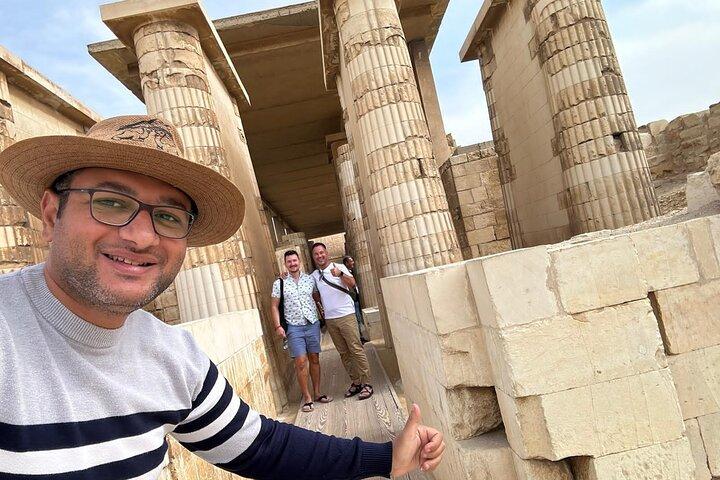 Private Tour Giza Pyramid Sphinx Memphis Saqqara Lunch CamelRide
