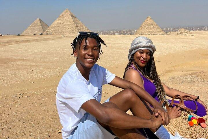 Private day trip Memphis, Saqqara& Giza Pyramids with the Sphinx