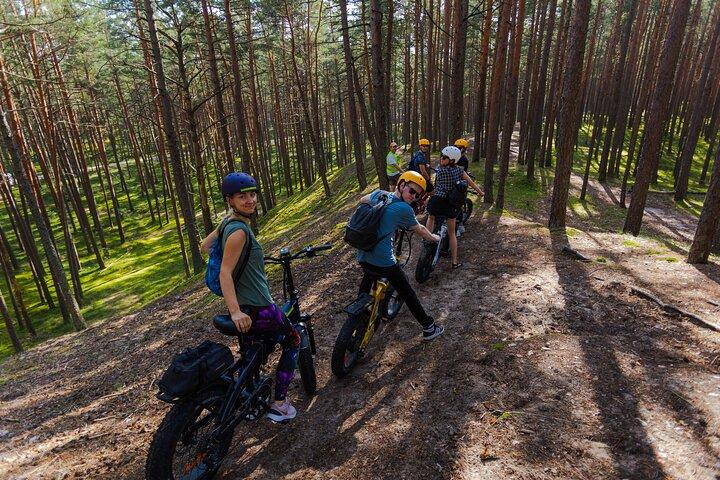 Guided Ebike Tour on Forest Roads and Trails Near Riga