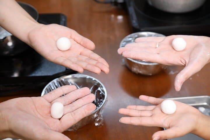 Kyoto near Fushimiinari Wagashi making&Small Group Tea Ceremony