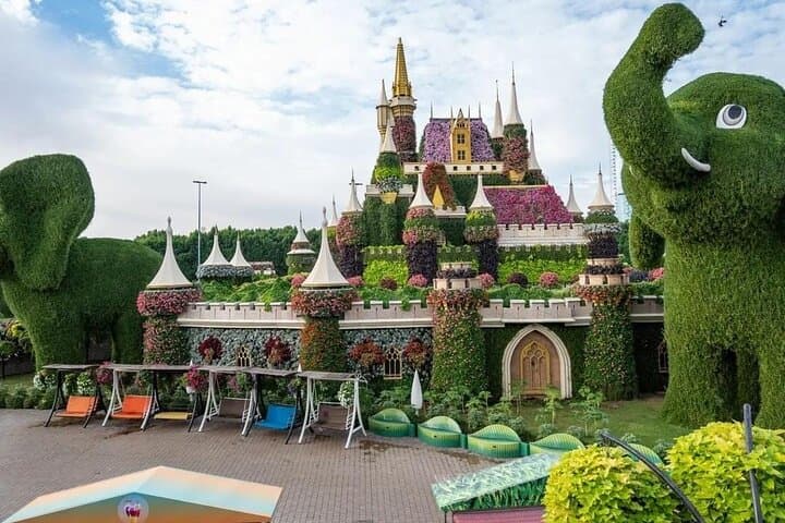 Dubai Miracle Garden Entry Tickets with Optional Transportation