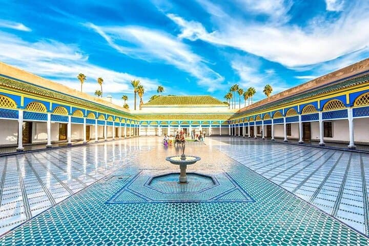 day trip to Marrakech from Agadir white tour Guide