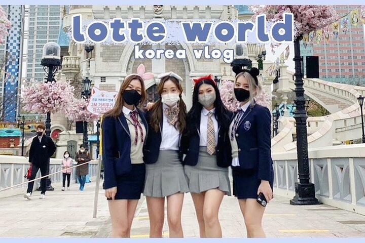 Private tour Lotte World,Tower,Aquarium(All Tickets are included)