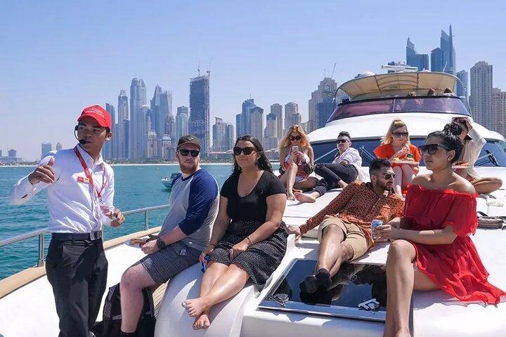 Dubai Yacht Tour with Stunning Coastline Views