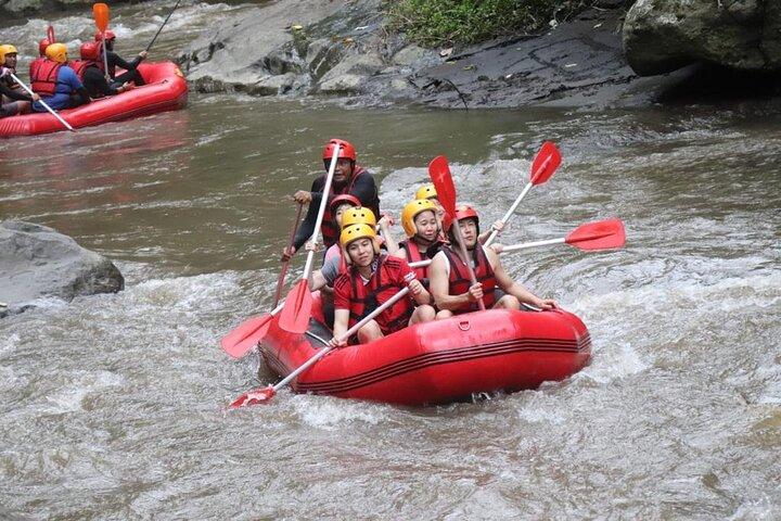 Quad Bike Ubud With Tunnel, Waterfall and Bali Rafting Adventure
