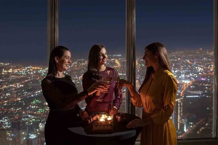 The Burj Khalifa Lounge Access with Private Transfer