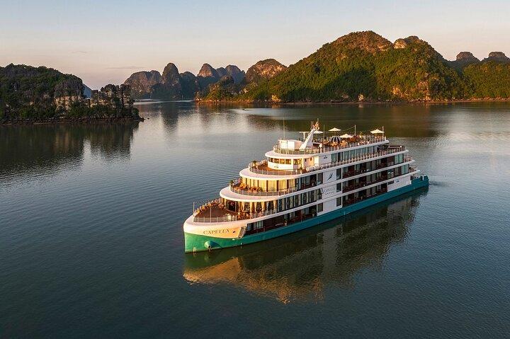 Capella Cruise 2 Day Explore Halong Bay and Lan Ha Bay from Hanoi