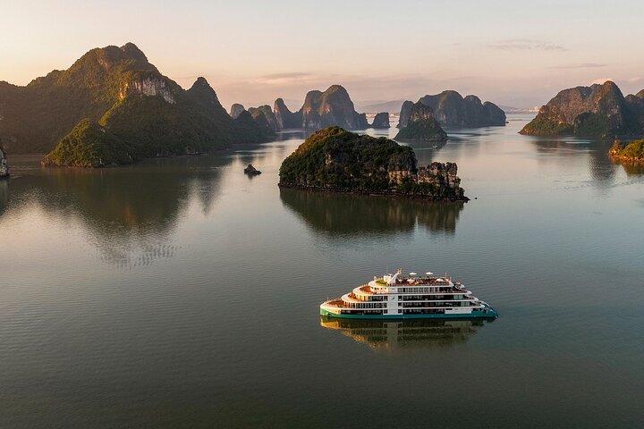Capella Cruise 2 Day Explore Halong Bay and Lan Ha Bay from Hanoi