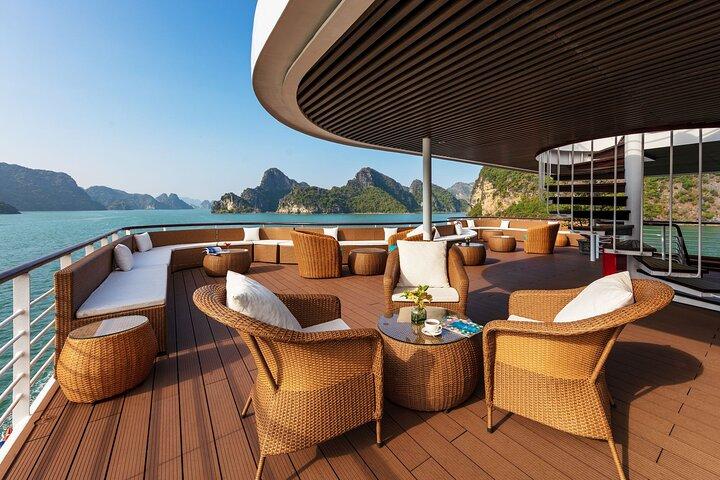 Capella Cruise 2 Day Explore Halong Bay and Lan Ha Bay from Hanoi