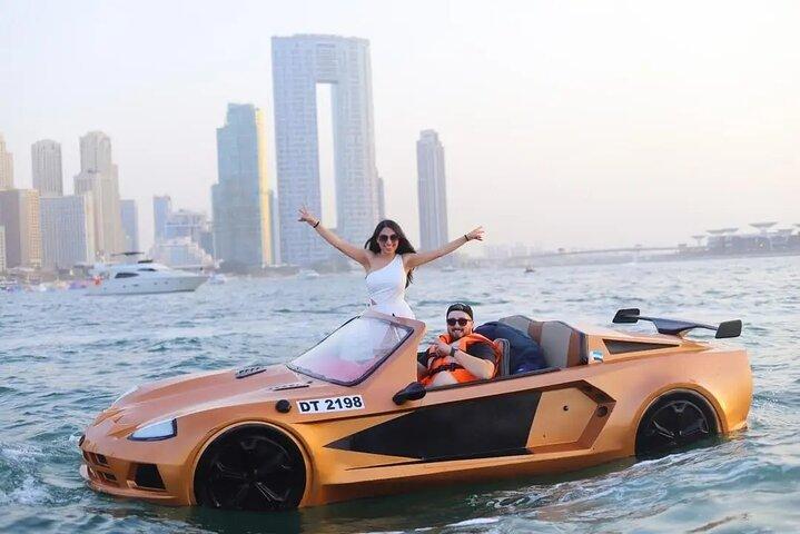 4 Pax Jet Car Ride in Dubai with Private Transfers