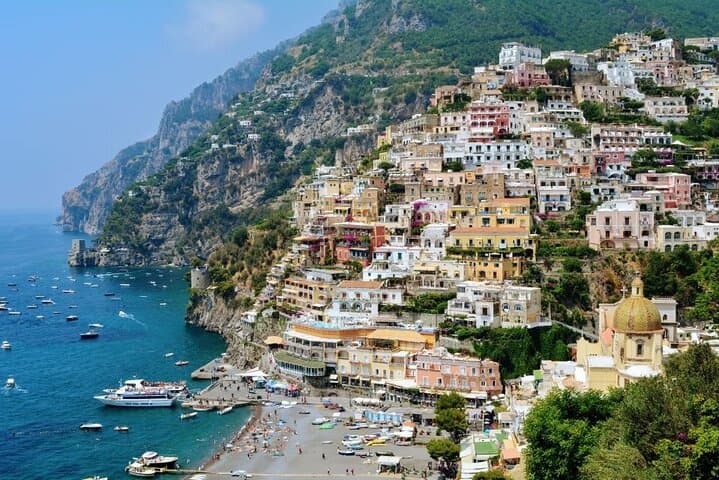 Private Tour from Rome to Positano Amalfi Coast and Naples