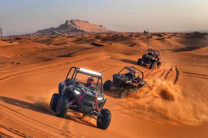 Dune Bashing with Dune Buggy Ride for 30 minutes in Desert Dubai