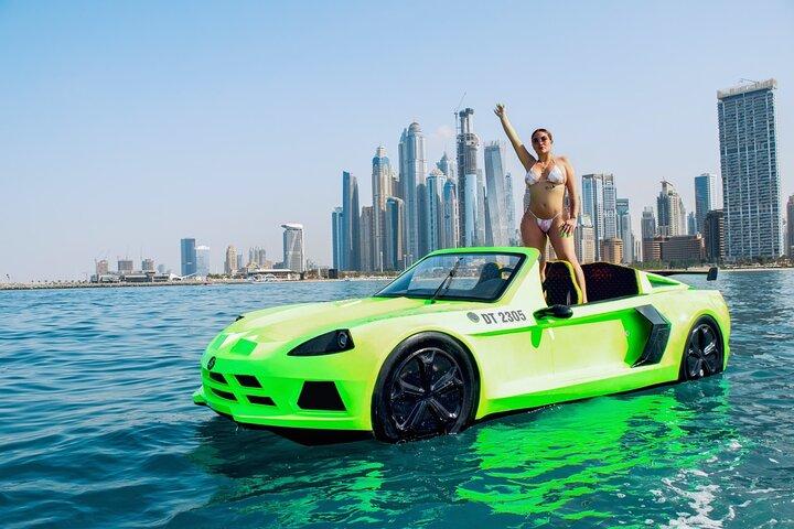 4 Pax Jet Car Ride in Dubai with Private Transfers