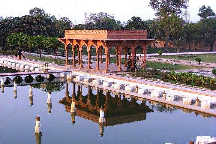 Wahga Border Flag Ceremony & Shalimar Garden Private Tour