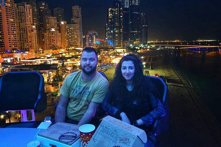 Dinner In the Sky at Dubai Marina