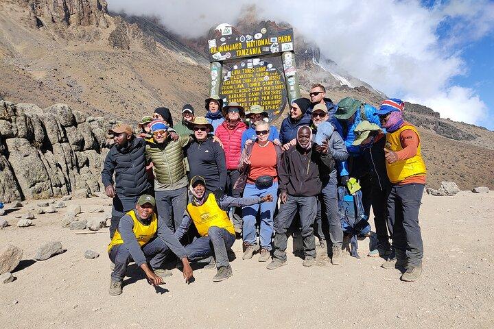 8 Days Mount Kilimanjaro Climb Lemosho route