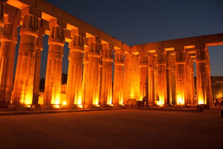 Enjoy the Luxor Karnak Sound and Light Show