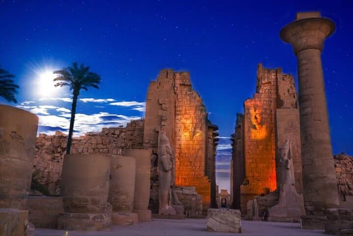 Private Karnak Sound and Light Display Tour in Luxor
