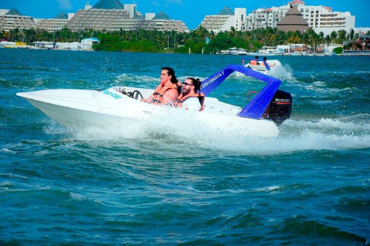 Drive an Speedboat + Mayan Ritual + Food Tasting and More!