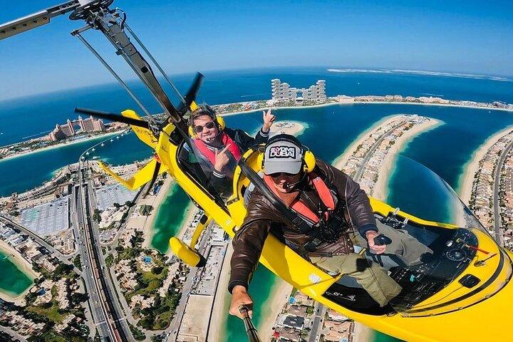 20 minutes private gyrocopter flight