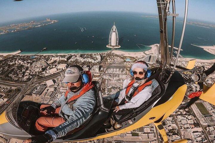 20 minutes private gyrocopter flight
