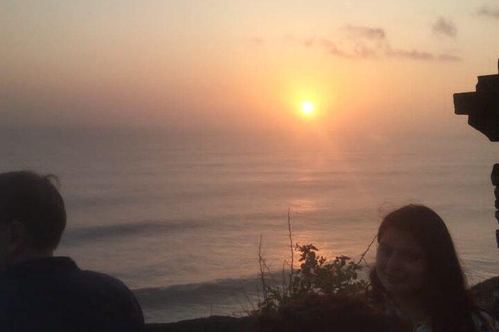 Melasti Beach Uluwatu Kecak Dance South Bali Private Guided Tour