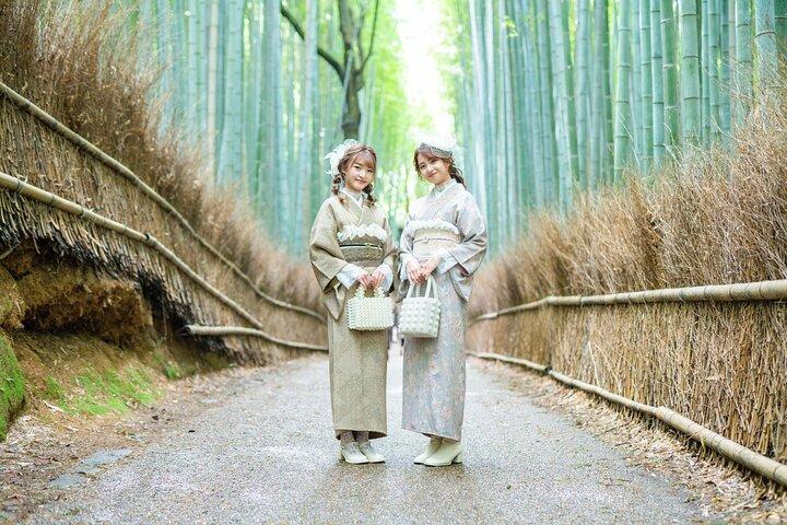 Self Guided Tour with Kimono Experience in Kyoto
