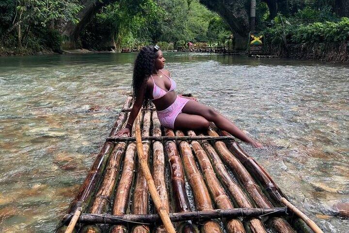 Bamboo Rafting and Limestone Massage in Montego Bay, Jamaica