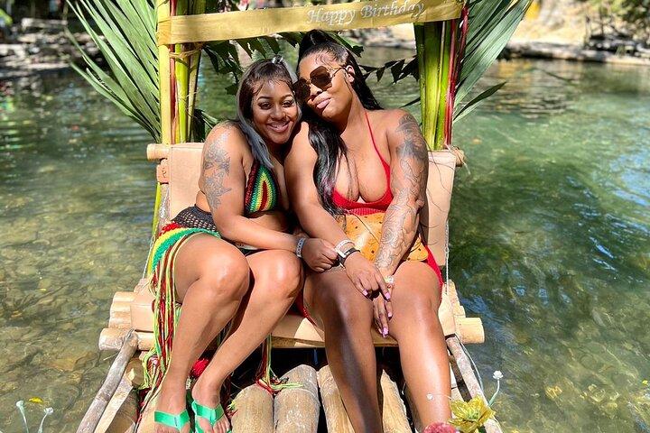 Bamboo Rafting and Limestone Massage in Montego Bay, Jamaica
