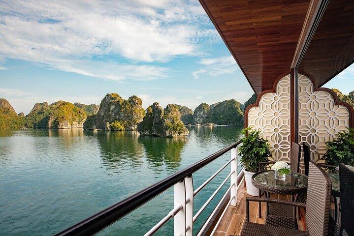 Top Tier: Overnight Ha Long Bay Cruise 5-Star, Balcony Cabin-2D1N