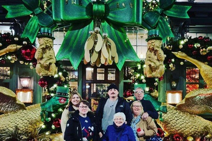 London Christmas Lights Private Guided Taxi Tour